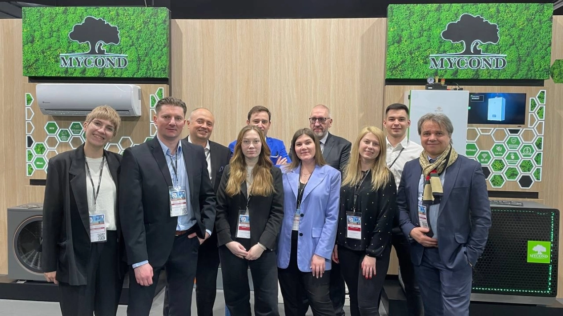 Mycond prezent&acirc;nd soluții HVAC la Warsaw Expo.