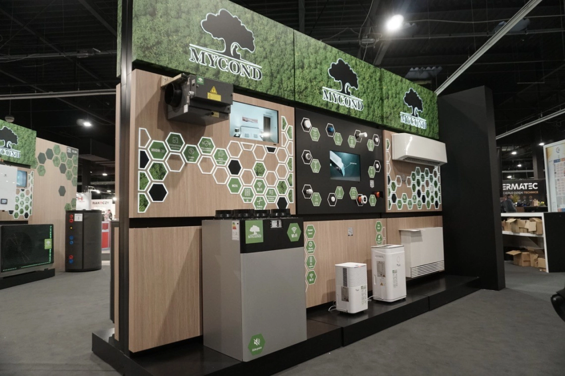 Prezentarea Mycond la Warsaw HVAC Expo.