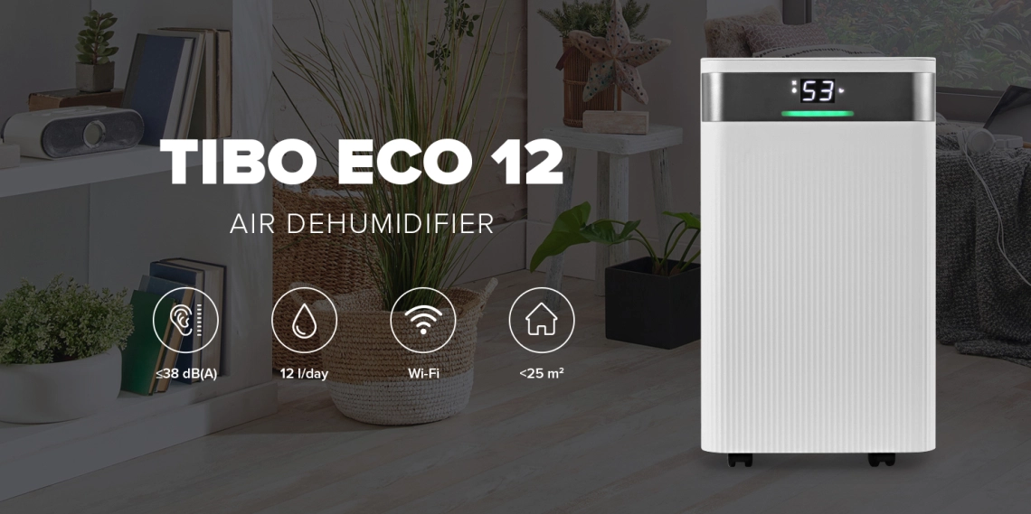 MyCond TIBO Eco 12 Compact dezumidificator de aer rezidential ecologic.