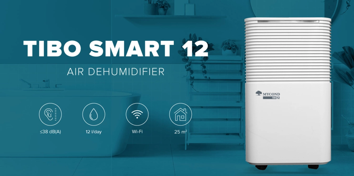 MyCond TIBO Smart 12 dezumidificare eficientă a aerului pentru încăperi mari