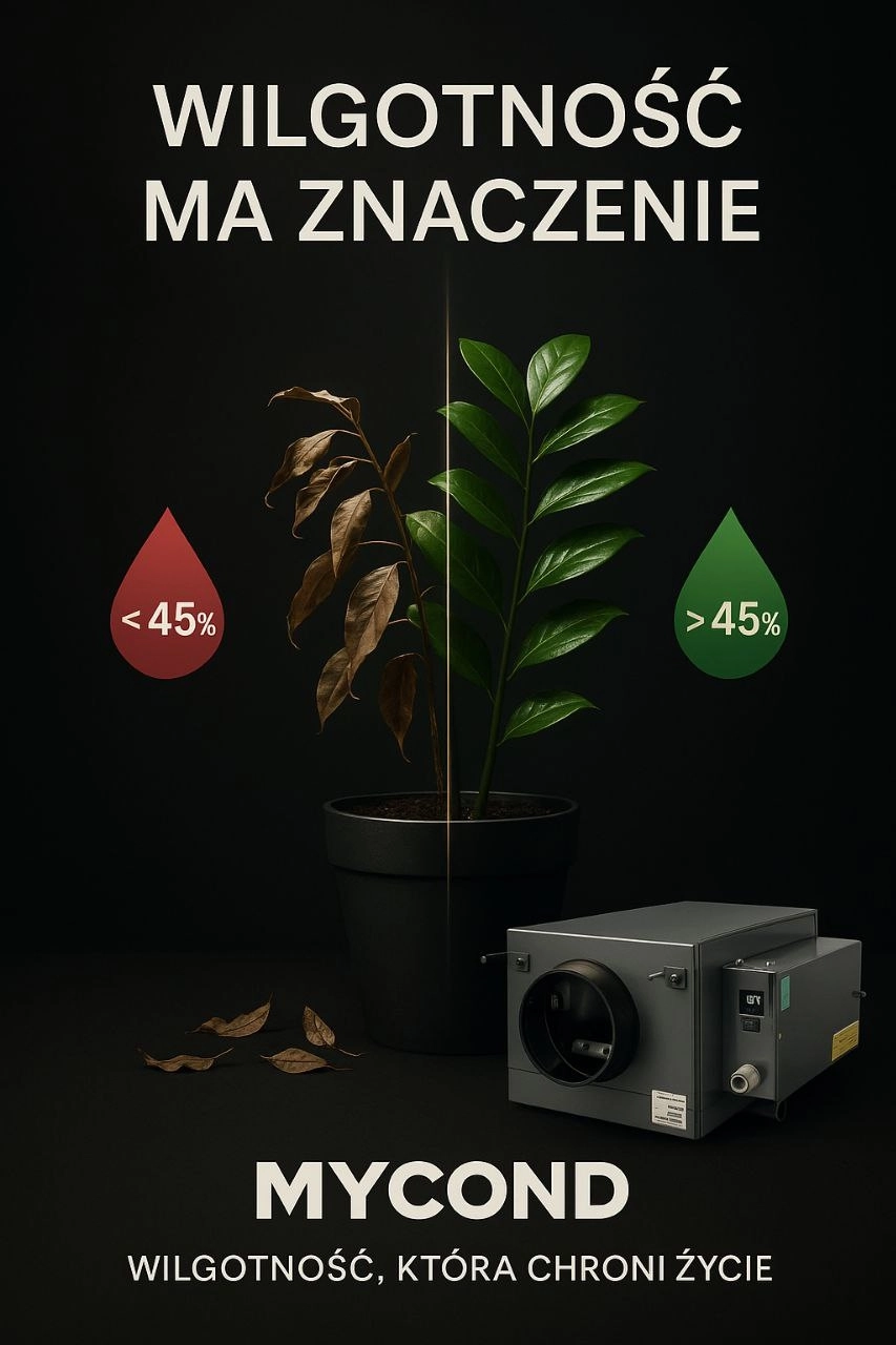 Nawilżacze parowe (np. MYCOND MHDM)