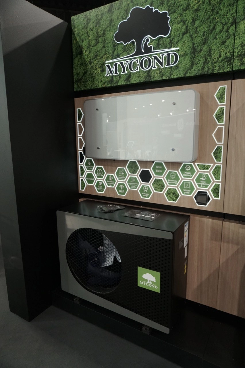Standul Mycond la Warsaw HVAC Expo.