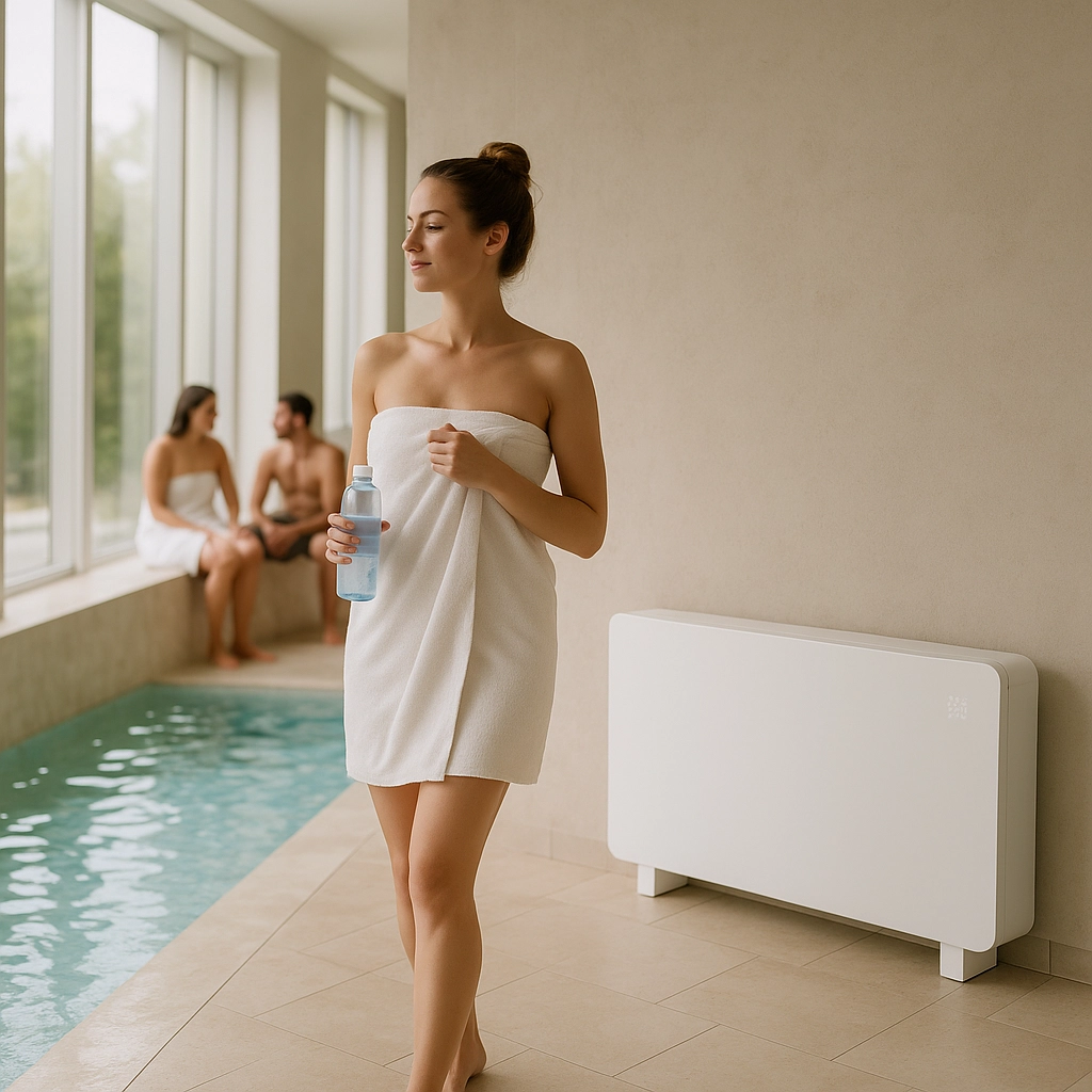 Dezumidificator de aer pentru piscină energoefficient, nivel de zgomot redus Mycond MBA-G