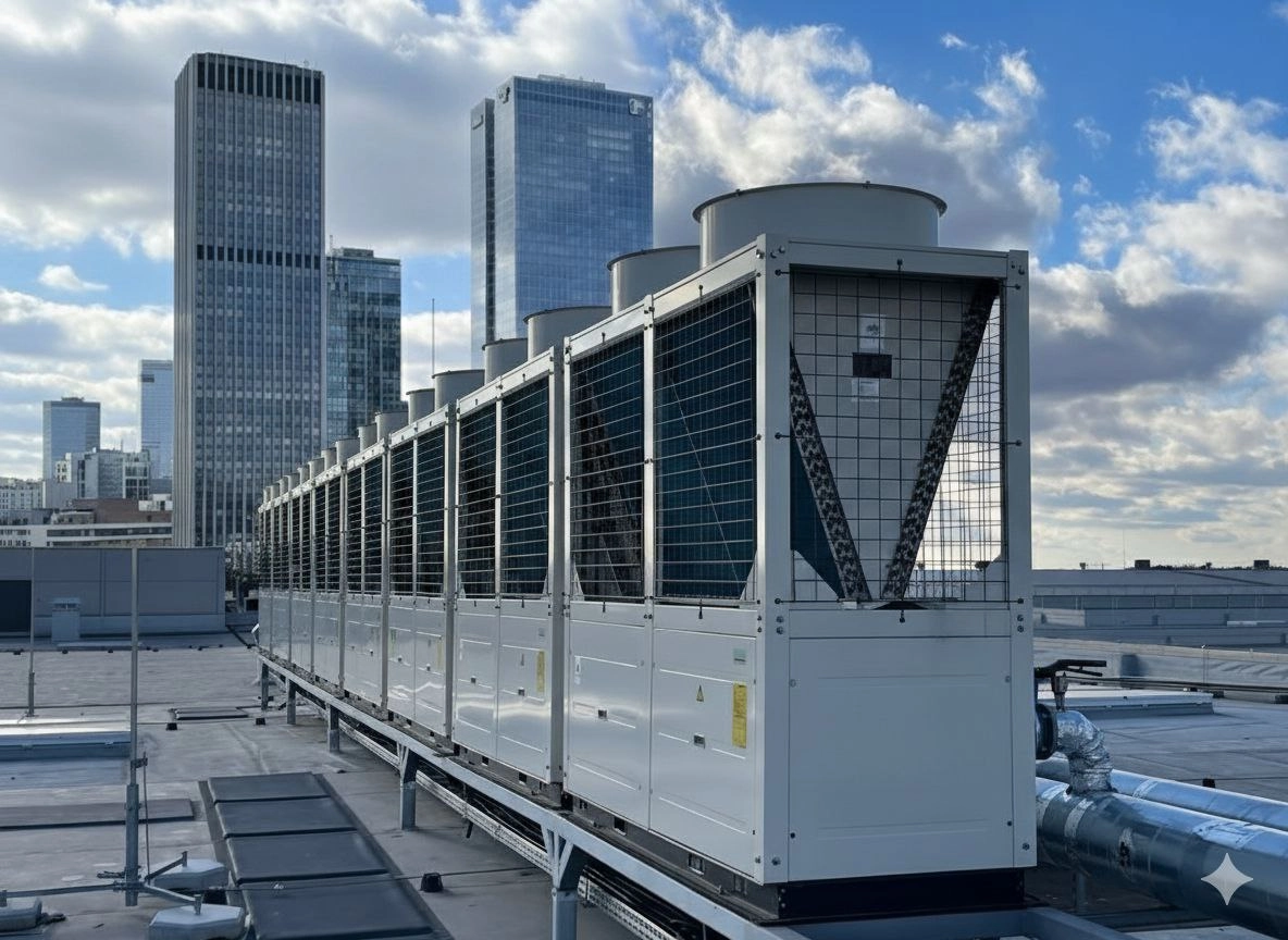 Pompa de căldură modulară cu funcționare continuă