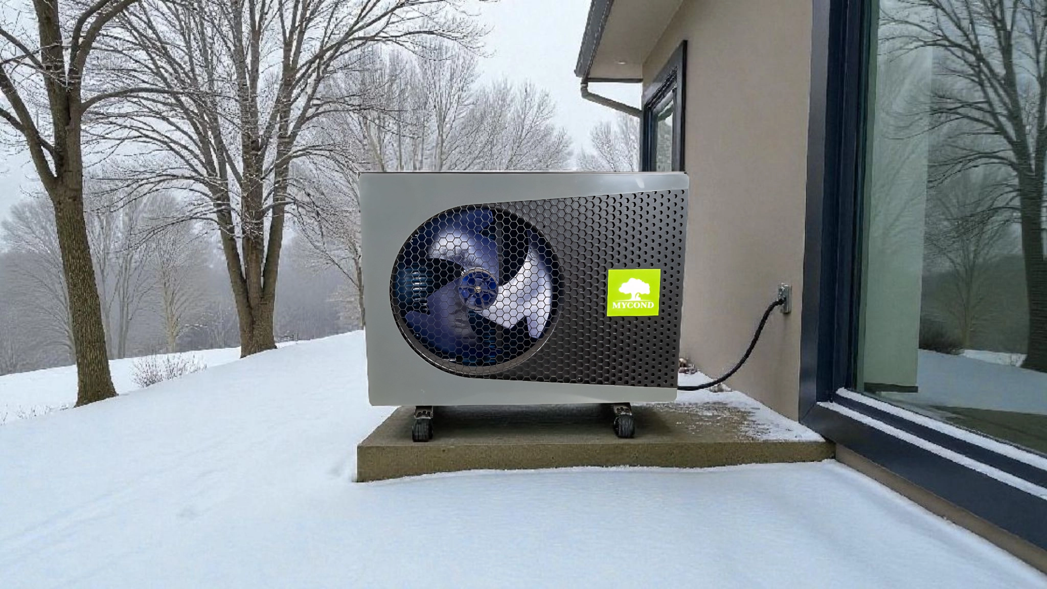 Pompa de căldură monobloc, temperatura optimă Mycond BeeThermic