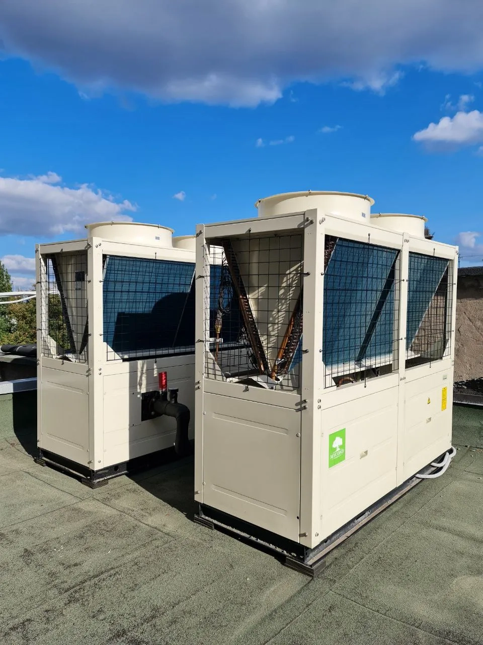 Facilitate de producție cu pompă de căldură modulară Mycond STANDARD MCU