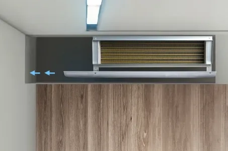 Avantajele instalării în conductă a ventiloconvectoarelor sub tavan: exemplul Mycond MCFC