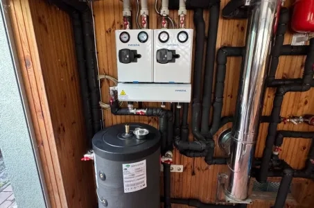 Reședință familială cu pompe de căldură Mycond Split seria BeeSmart