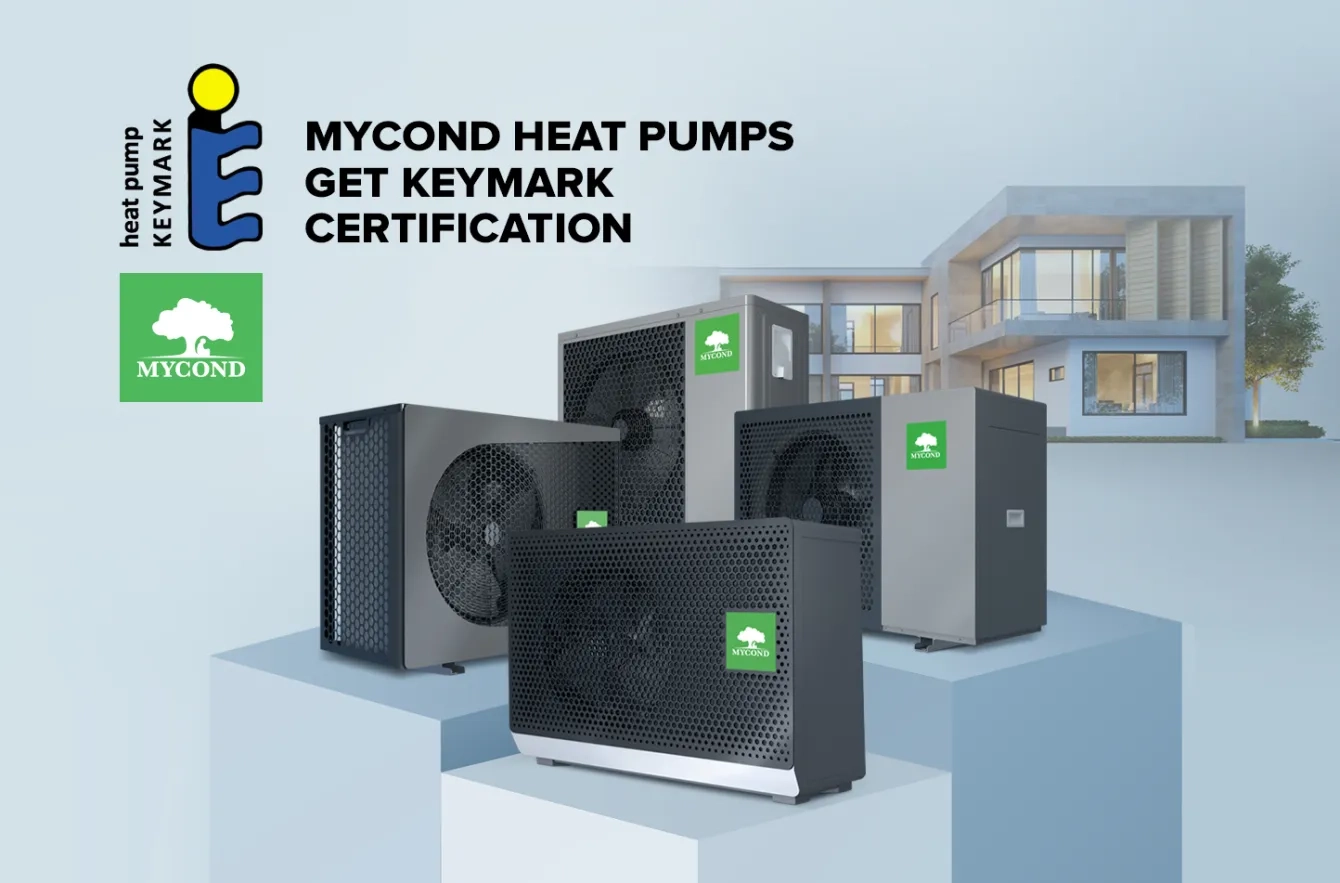 Pompele de căldură Mycond au fost certificate de Keymark!