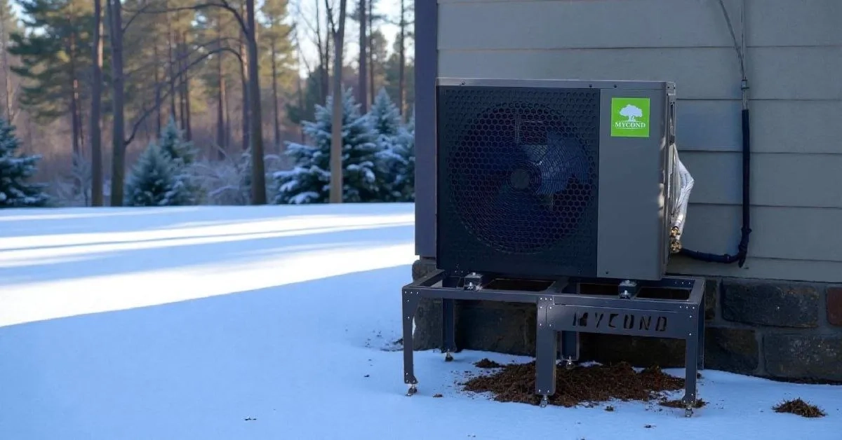 Pompă de căldură pentru o casă de 150 m²: alegerea corectă a puterii pe exemplul Mycond BeeHeat